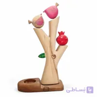 جاشمعی پرنده چوبی