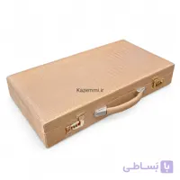 کیف سامسونت تخته نرد کرم شامپاینی 50