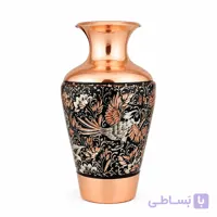 گلدان اناری الماس تراش آبکاری نقره کاظمی