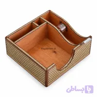 ست اداری 3 کاره رومیزی خاتم کندویی