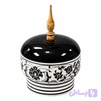 شکلات خوری مدل پایه‌نقش با دسته چوبی