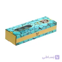 گز لقمه پسته 28 درصد جعبه کشویی طرح کاشی