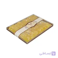 نبات چوبی نی دار زعفرانی جعبه کریستال