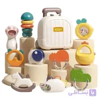 دندونی و جغجغه اورجینال چمدانی