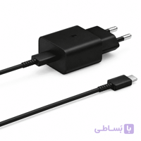 شارژر سامسونگ مدل EP-T1510 توان 15 وات دو پین همراه کابل