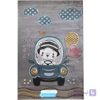 فرش اتاق کودک پسرانه طرح خرس کد 607
