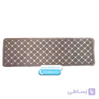 گلیم پله تکی شیک رنگ بژ به همراه ست پاگرد کد 783