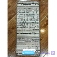 گلیم پله تکی کرم قهوه ای طرح مینیمال کد 914