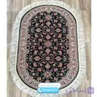 فرش بیضی طرح700 افشان (کرم – فیلی – سرمه ای- گردویی – لاکی)