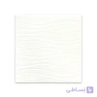 دیوارپوش فومی طرح موج سفید کد 640-9