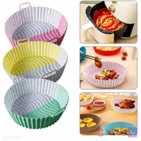 قالب هواپز سیلیکونی سایز 20 و 24 گرد (مواد فودگرید سرخ کن بدون روغن) کد X205