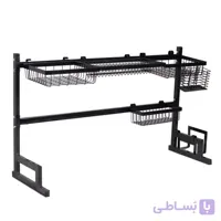 آبچکان روی سینک طرح ایکیا IKEA (آبچکان و جاظرفی پشت پنجره))