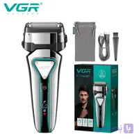 ماشین اصلاح ریش تراش شارژی ضدآب وی جی آر VGR-333
