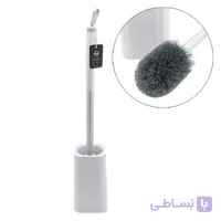 برس توالت شور دسته آلومینیوم استند دار پایه بلند WS-2033