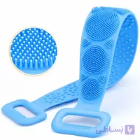 لیف سیلیکونی دسته دار حمام-لیف پشت شور کد 708