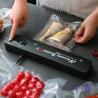 دستگاه پلمپ وکیوم خانگی کیسه فریزر vacuum sealer