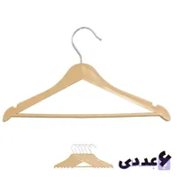 آویز لباس طرح چوب 6 عددی