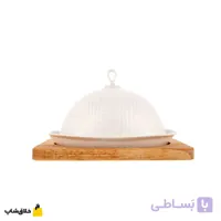 کره خوری سرامیک چوبی ریور طرح گرد کد 9569
