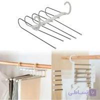 آویز شال و روسری تاشو مشکی
