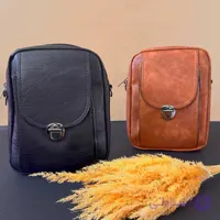 کیف مردانه اسپرت چرمی آلن کد 104