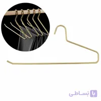 آویز شال و شلوار یکطرفه ضخیم طلایی 3 عددی