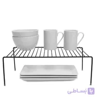راف 1 طبقه سالوت ضخیم مشکی کد 151