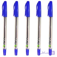خودکار آبی اطلس (مجموعه 5 عددی) نوک 0.7 ATLAS