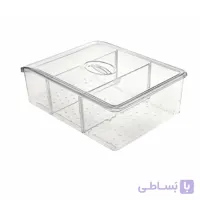 باکس یخچالی درب دار شفاف سایز 3