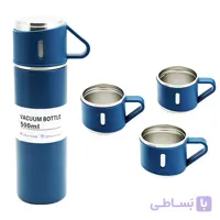 فلاسک 3 کاپ کادویی VACUUM مدل 500ML