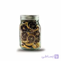 جار شیشه ای چهارگوش درب کانتینری سایز 3 کد 12