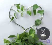 گیره پتوس نگهدارنده شاخه گل و گیاه بسته 20 عددی کد T10