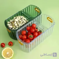 ظرف تخمه خوری و میوه خوری 2 قسمته
