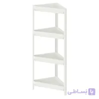استند گوشه حمام ایکیا ۴ طبقه مدل مثلثی