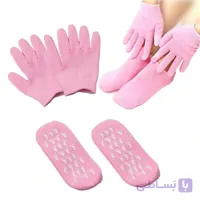 ست دستکش و جوراب مرطوب کننده سیلیکونی