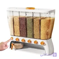 جا حبوبات و جای برنج 6 خانه وارداتی