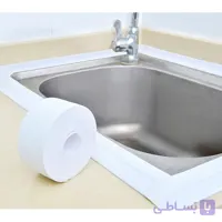 نوار چسب عایق دور سینک گاز و توالت فرنگی سفید 320 سانتی متر