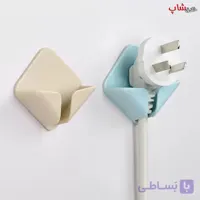 نگهدارنده دوشاخه برق چسبان بسته 4 عددی