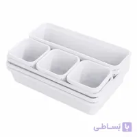نظم دهی کشو 8 پارچه پلاستیکی