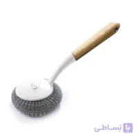 سیم ظرفشویی دسته دار چوبی مدل WS-kx299G
