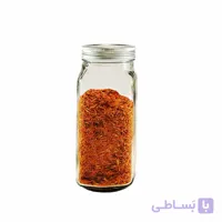 جار شیشه ای چهارگوش درب کانتینری سایز 5 کد 18