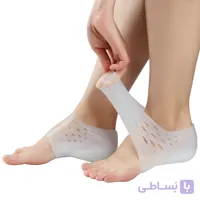 جوراب افزایش قد و پد سیلیکونی پاشنه کد 13
