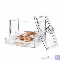 استند گوش پاک کن اکریلیک مدل مستطیل کد 7049