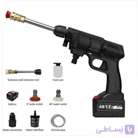 کارواش شارژی حرفه ای مدل 48VF + باتری یدک شارژی