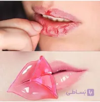 ماسک لب ورقه ای نرم کننده و کلاژن ساز کد LIP4