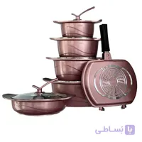 سرویس قابلمه طرح چدن 12 پارچه رودنبرگ RODENBERG