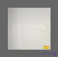 سرامیک سوپر سفید 80 در 80 پرسلان فول پولیش پارس