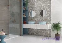 کاشی پورتو 30 در 60 سرامیک چیتا البرز طوسی – سفید
