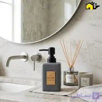 جامایع سرامیکی رومیزی مدل پلاک چوبی