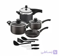 سرویس ۱۲ پارچه قابلمه و تابه ترامونتینا مدل Paris کد 27899382 فروشگاه اینترنتی خانه نو