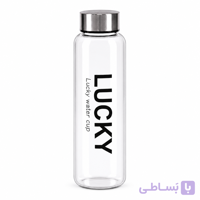 بطری آب 1.2 لیتر شیشه‌ای والرین با درب استیل فروشگاه اینترنتی خانه نو